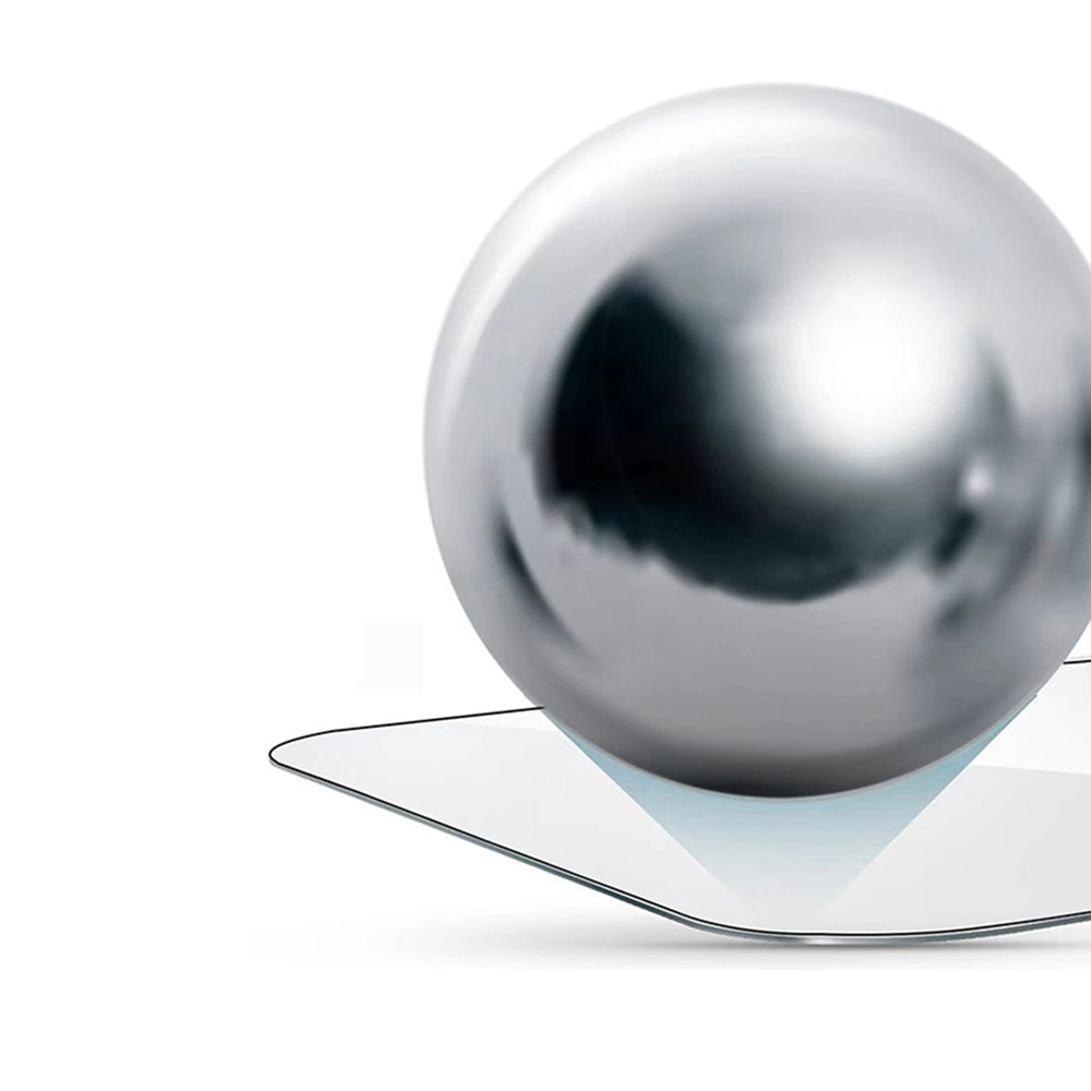 Anank 3X Forstærket Skærmbeskyttelsesfilm til Apple iPhone 17e / 16e / 14 / 13 Pro, Hærdet Glas, Fuld Lim, 2.5D, Sort