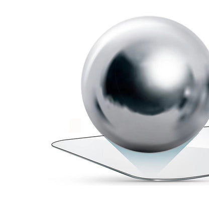 Anank 3X Forstærket Skærmbeskyttelsesfilm til Apple iPhone 17e / 16e / 14 / 13 Pro, Hærdet Glas, Fuld Lim, 2.5D, Sort
