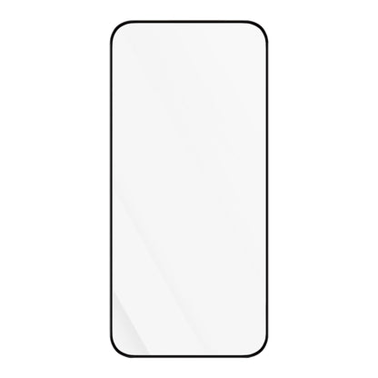 Blueo Anti-Static HD Screen Protector Film for Apple iPhone 16 / 15, Tempered Glass, Full Glue, Black