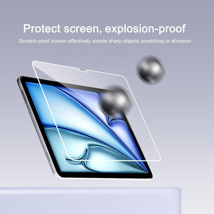 Blueo HD skærmbeskyttelsesfilm til Apple iPad Pro 13 (2024), hærdet glas, fuld lim
