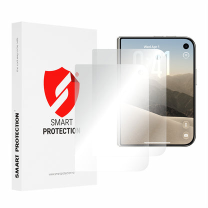 Smart Protection Premium Classic Skærmbeskytter til Udvendig Skærm til Apple iPhone Duo, Plastik, Sæt med 2 stk