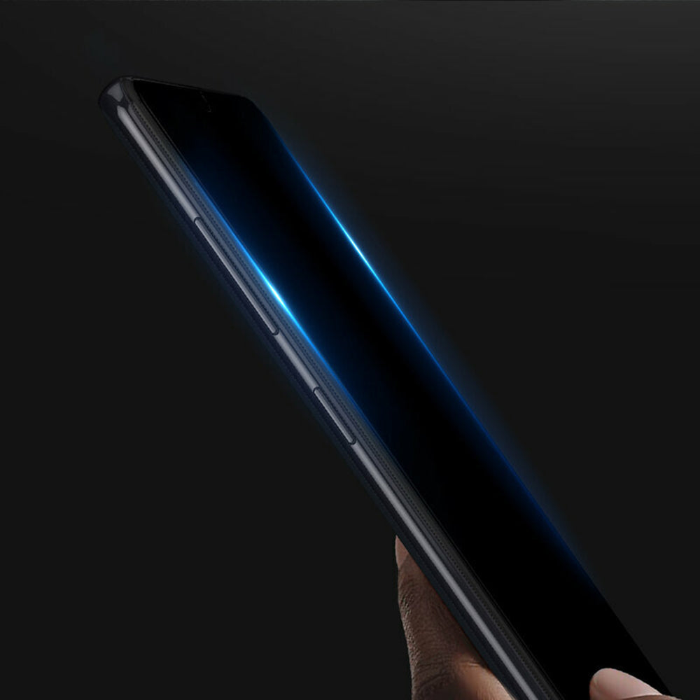 DUX DUCIS Screen Protector for Realme 13+, Tempered Glass, Edge Glue, Black