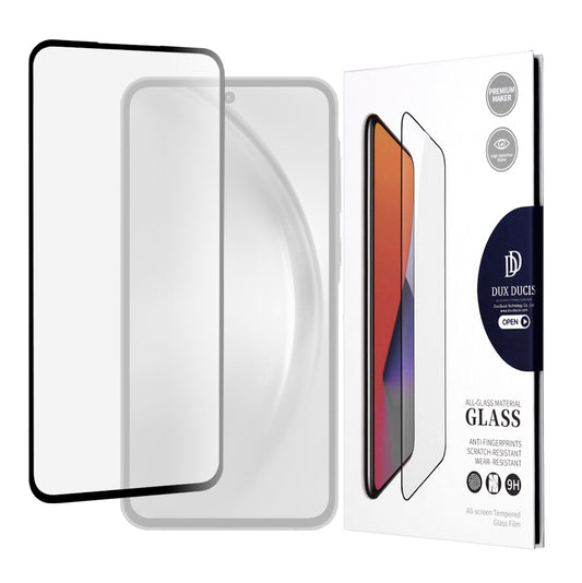 Skærmbeskyttelsesfilm DUX DUCIS til Samsung Galaxy A35 5G A356, Hærdet Glas, Edge Glue, Sort