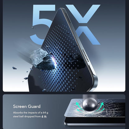 ESR Armorite Paper Feel UltraFit Screen Protector for Apple iPad Air 13 (2026) / Air 13 (2025), Tempered Glass, Full Glue