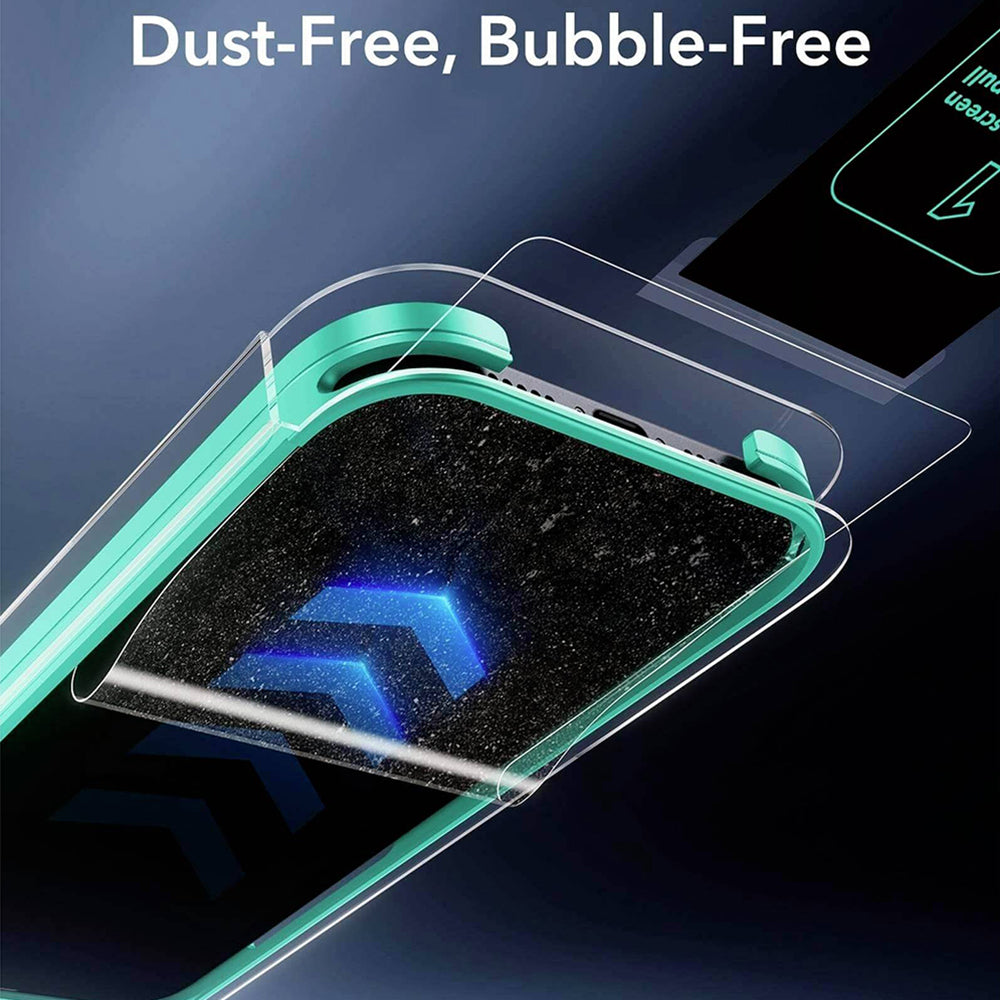 ESR Armorite UltraFit Skærmbeskyttelsesfilm til Apple iPhone 18 Pro Max / 17 Pro Max, Hærdet Glas, Fuld Lim, Sæt med 2 stk., Sort