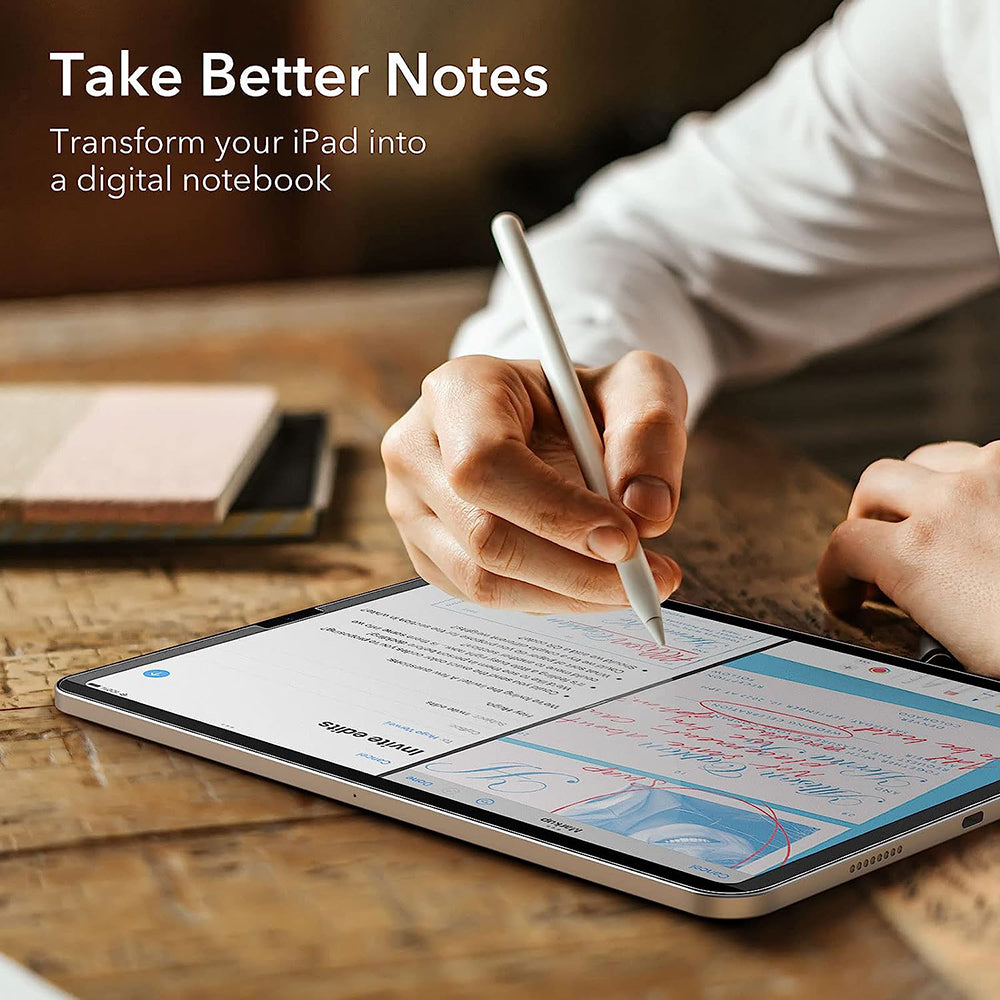 Beskyttelsesfilm ESR Paper Feel Magnetic til Apple iPad Air 13 (2025) / Air 13 (2024), Plast