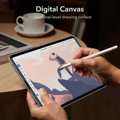 Beskyttelsesfilm ESR Paper Feel Magnetic til Apple iPad Air 13 (2025) / Air 13 (2024), Plast