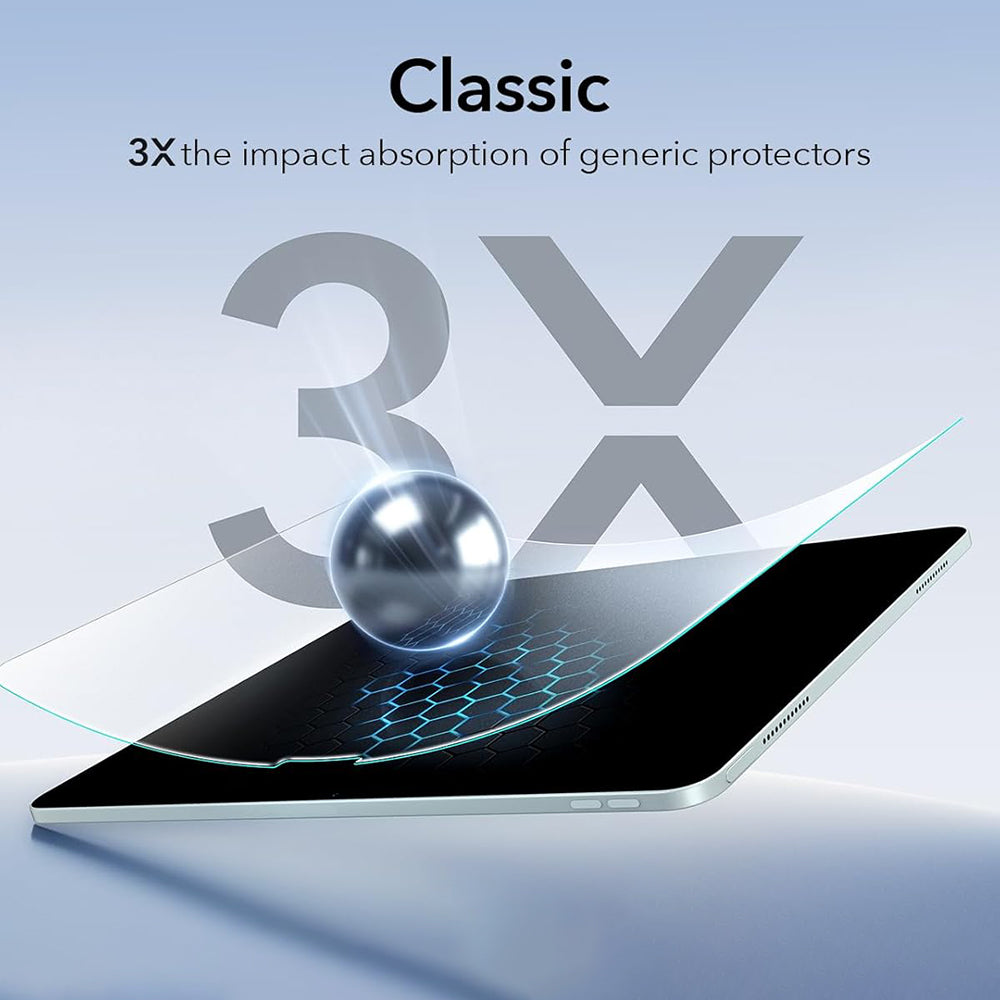 ESR Paper Feel UltraFit Screen Protector for Apple iPad Air 13 (2026) / Air 13 (2025), Plastic, Set of 2 Pieces