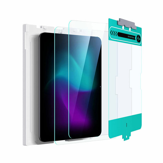 Beskyttelsesfilm ESR skærm til Apple iPad Pro 11 (2024), Hærdet Glas, Full Glue, Sæt med 2 stykker