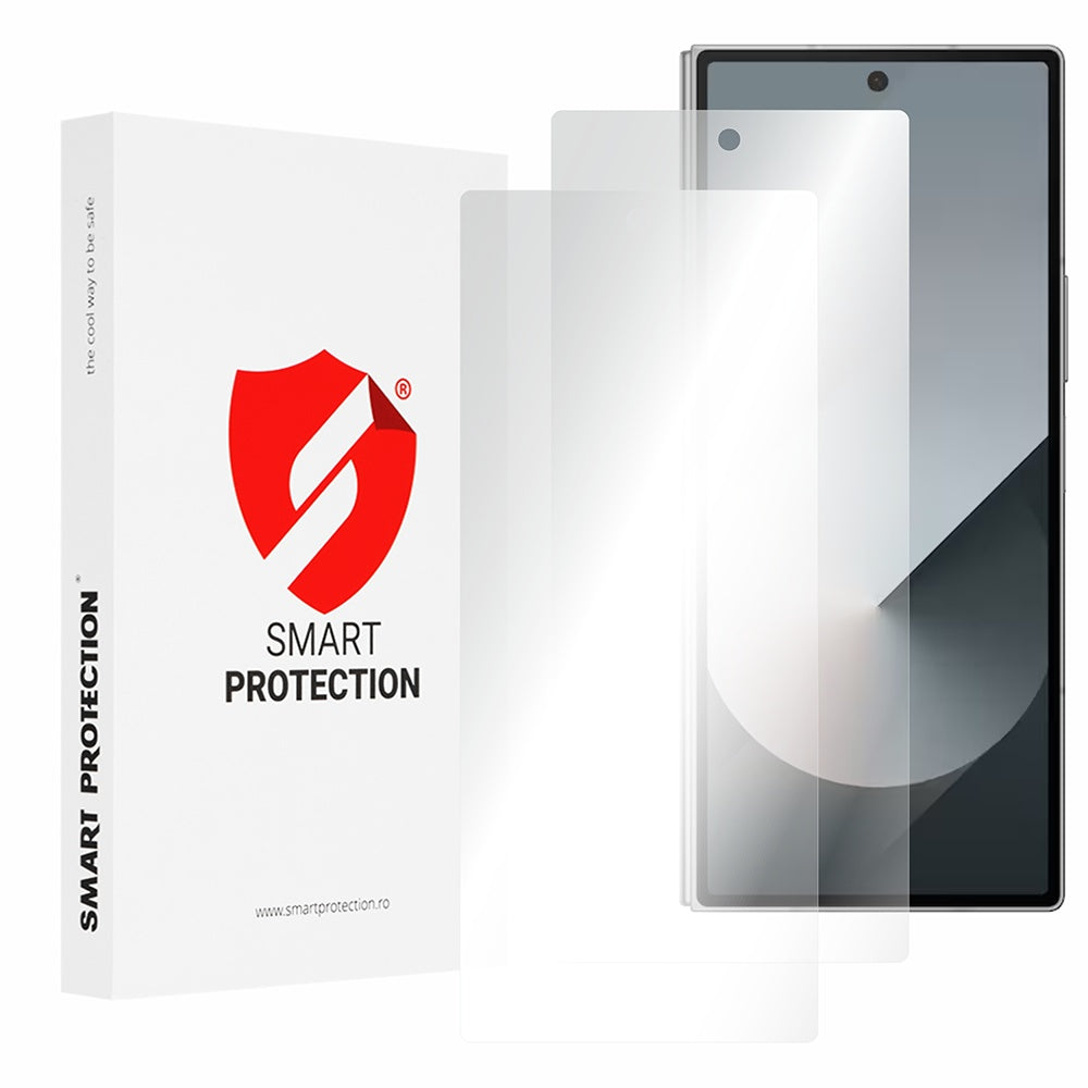 Smart Protection Premium Classic Skærmbeskytter til Udvendig Skærm til Samsung Galaxy Z Fold6 F956, Plastik, Sæt med 2 stk
