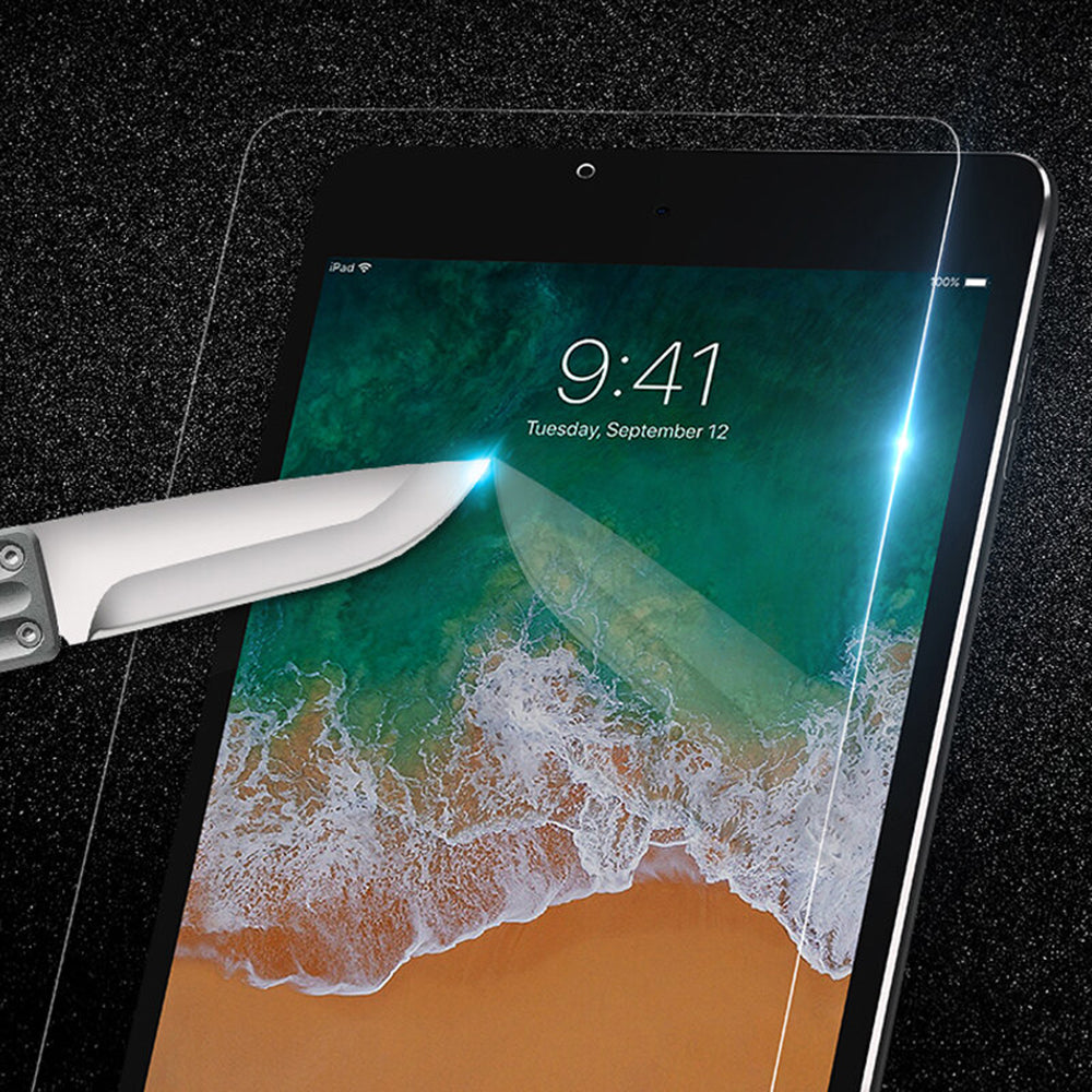 Lito Classic Skærmbeskytter til Apple iPad 10.2 (2021) / 10.2 (2020) / 10.2 (2019), Hærdet Glas, Fuld Lim, 2.5D