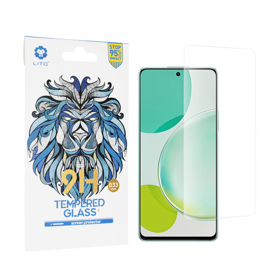 Lito Classic Skærmbeskyttelsesfilm til Huawei nova 11i, Hærdet Glas, Fuld Lim, 2.5D