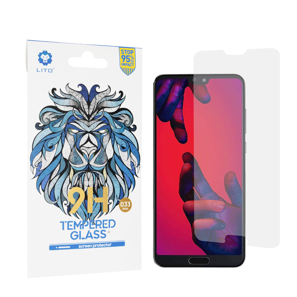Lito Classic Screen Protector Film for Huawei P20 Pro, Tempered Glass, Full Glue, 2.5D