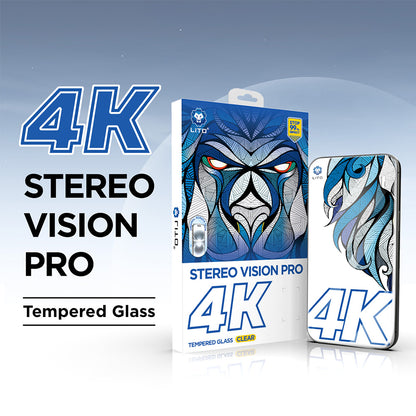 Beskyttelsesfilm Lito D+ Max 4K til Apple iPhone 17 Air, Hærdet Glas, Fuldklæbende, Sort