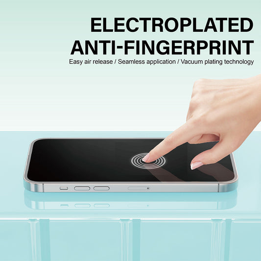 Beskyttelsesfilm Lito NB skærm til Apple iPhone 17 Pro Max, Hærdet Glas, Fuldklæbende, Sort