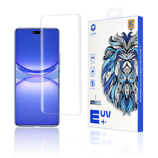 Lito skærmbeskyttelsesfilm til Huawei nova 12 Pro, hærdet glas, UV-lim, 3D