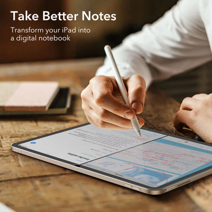 Beskyttelsesfilm Matte ESR Paper Feel til Apple iPad (2025) / (2022), Plastik, Sæt med 2 stykker