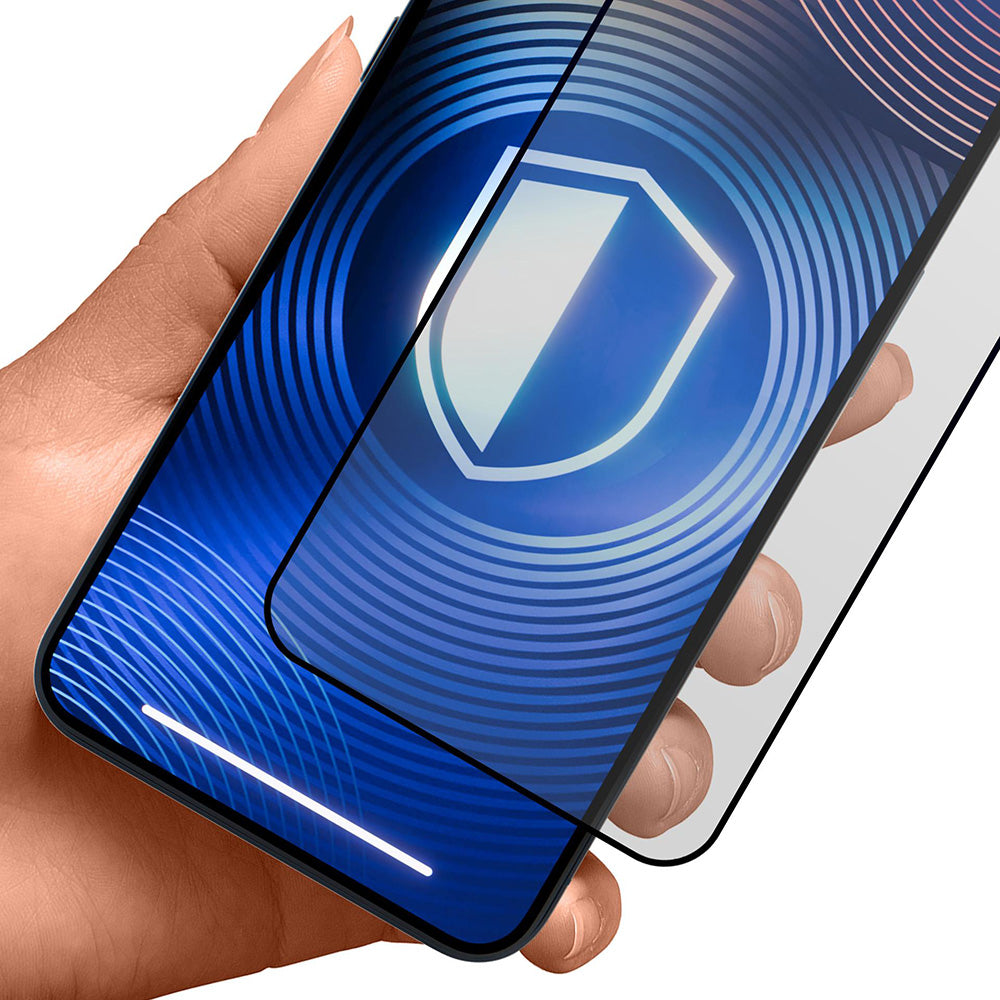 Beskyttelsesfolie Matte Privacy 3MK HardGlass Max til Apple iPhone 17 Pro, Hærdet Glas, Fuldklæbende