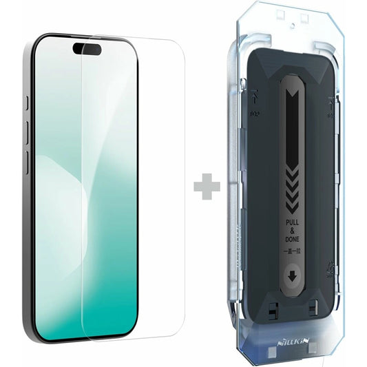 Nillkin H+ Pro Skærmbeskytter med Applikator til Apple iPhone 17, Hærdet Glas, Fuld Lim