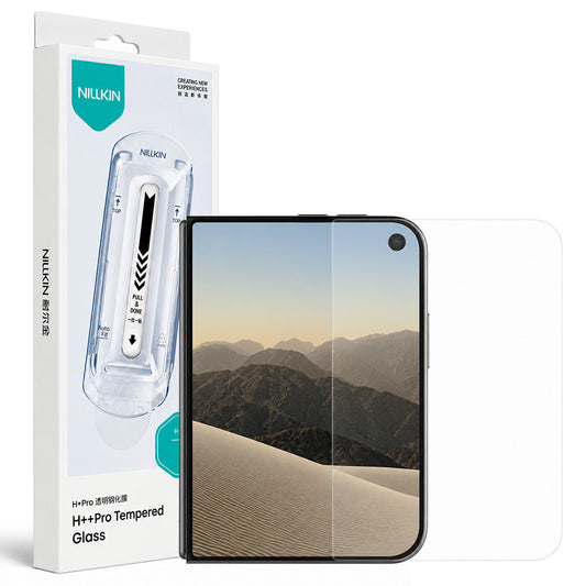 Nillkin H+ Pro skærmbeskyttelse til ydersiden med applikator til Apple iPhone Duo, hærdet glas, fuldlimning
