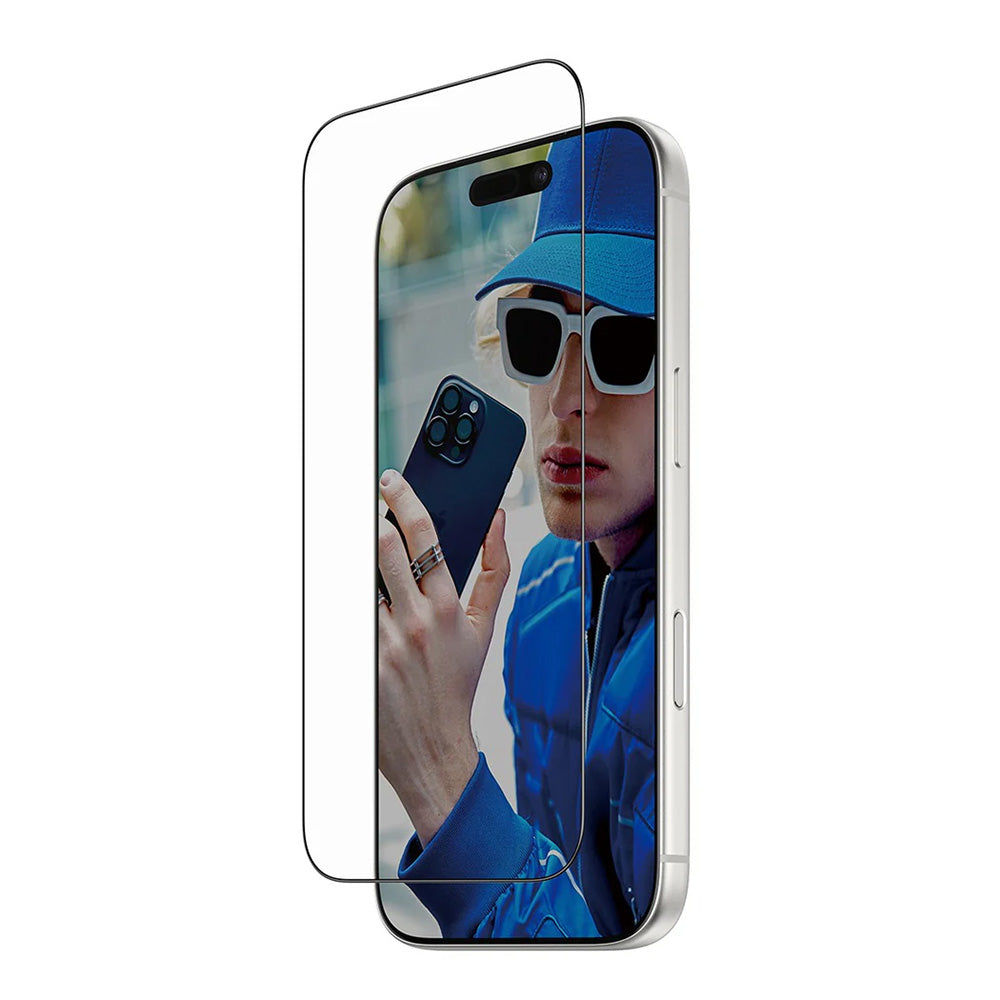Beskyttelsesfilm til skærm PanzerGlass Ultra-Wide Fit Fastfit til Apple iPhone 17 Pro, Hærdet Glas, Full Glue, Sort