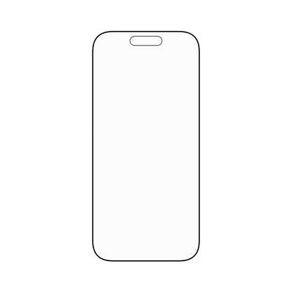 Beskyttelsesfilm til skærm PanzerGlass Ultra-Wide Fit Stealth Fastfit til Apple iPhone 17 / 16 Pro, Hærdet Glas, Fuldklæbende, Sort