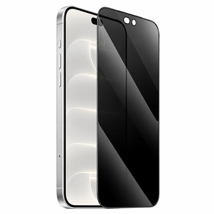 Blueo Anti-Peep Applicator Pro-skærmbeskytter med privacy til Apple iPhone 18 Pro Max, hærdet glas, fuldlimning
