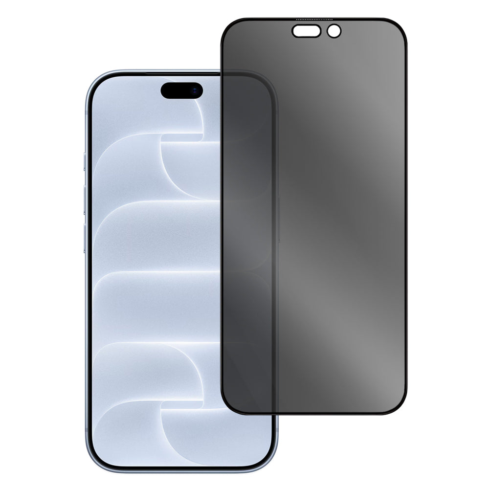 Blueo Anti-Peep Privacy Screen Protector for Apple iPhone 18 Pro, Tempered Glass, Full Glue, 5-Piece Set