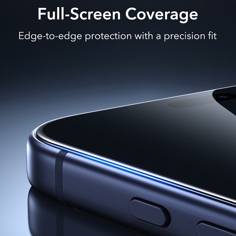 ESR Armorite UltraFit Privacy Screen Protector for Apple iPhone 18 Pro Max, Tempered Glass, Full Glue, Set of 2 pieces