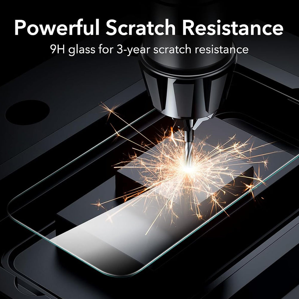 Beskyttelsesfilm Privacy ESR til Apple iPhone 17 Pro Max, Hærdet Glas, Full Glue, Sæt med 3 stykker