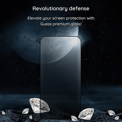 Beskyttelsesfilm Privacy Guess til Apple iPhone 16 Pro Max, Hærdet Glas, Full Glue, 2.5D, GUTGP16XBOKGCIP