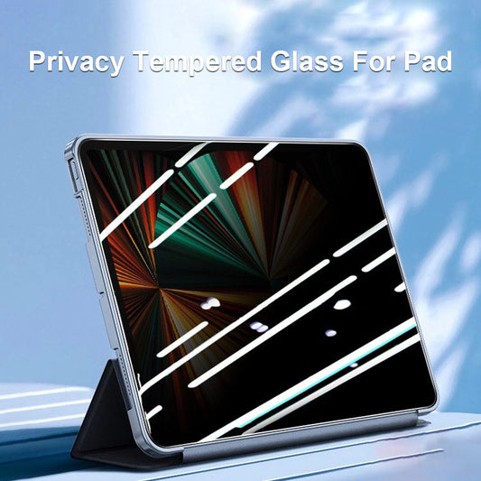 Privacy-skærmbeskyttelse Lito Classic til Apple iPad Pro 11 (2024), hærdet glas, fuld lim, 2.5D