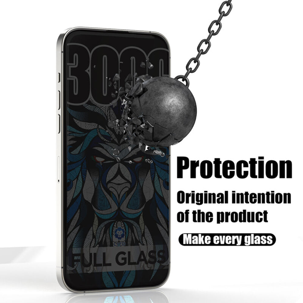 Beskyttelsesfilm Privacy Lito D+ Max 300C til Apple iPhone 17 Pro Max, Hærdet Glas, Full Glue