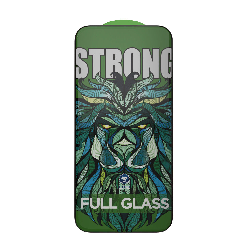 Beskyttelsesfolie Privacy Lito D+ Max Strong til Apple iPhone 17 / 16 Pro, Hærdet Glas, Full Glue