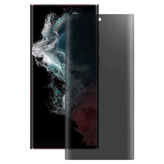Privacy-skærmbeskyttelsesfilm Lito til Samsung Galaxy S22 Ultra 5G S908, hærdet glas, UV-lim, 3D