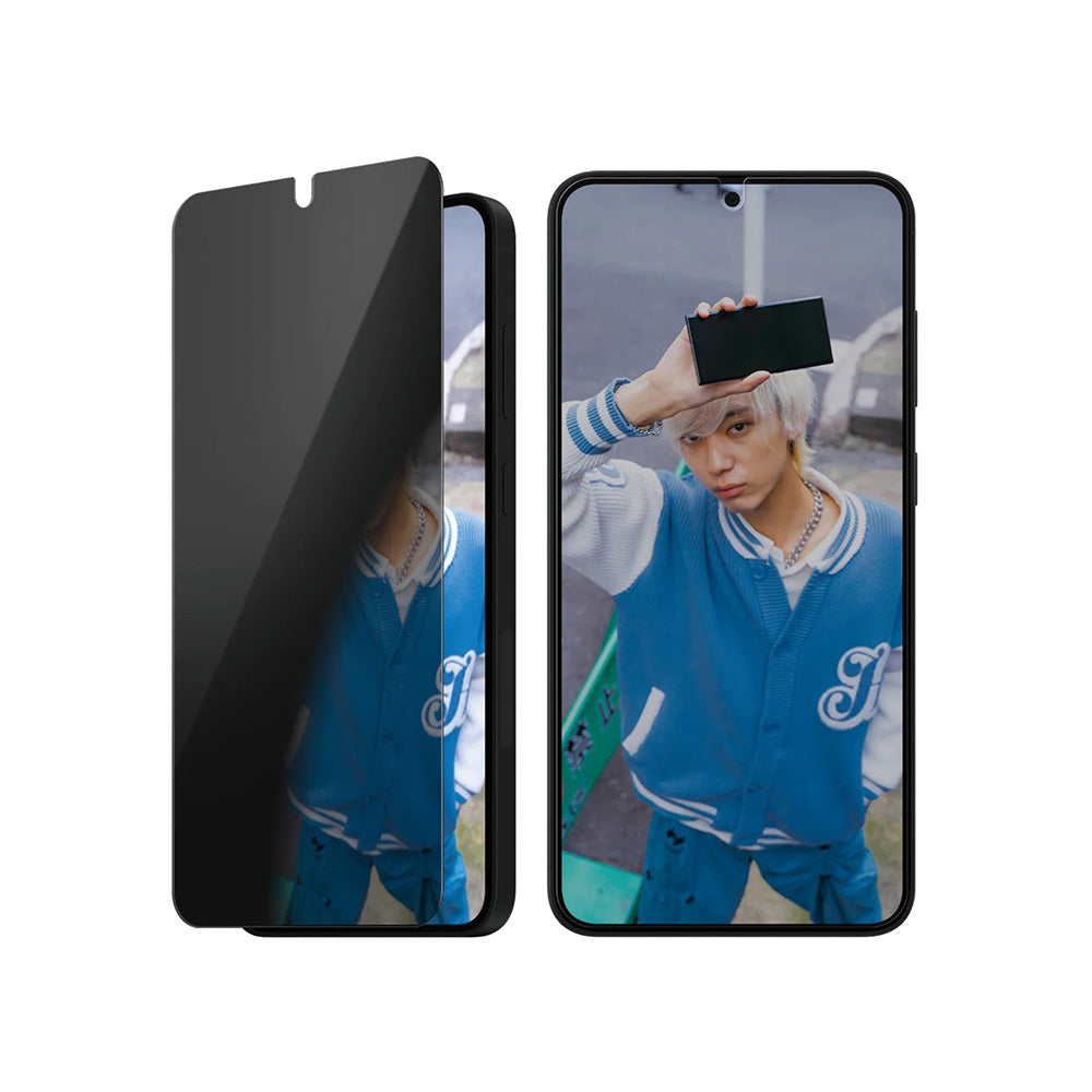 Beskyttelsesfolie Privacy PanzerGlass Ultra-Wide Fit til Samsung Galaxy S25+ S936 / S24+ S926, Hærdet Glas, Full Glue