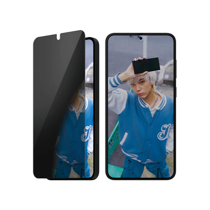 Beskyttelsesfolie Privacy PanzerGlass Ultra-Wide Fit til Samsung Galaxy S25+ S936 / S24+ S926, Hærdet Glas, Full Glue