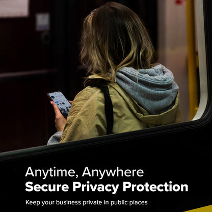 Privacy-skærmbeskyttelse Ringke Easy Slide til Samsung Galaxy S25+ S936, hærdet glas, fuld lim, sæt med 2 stk.