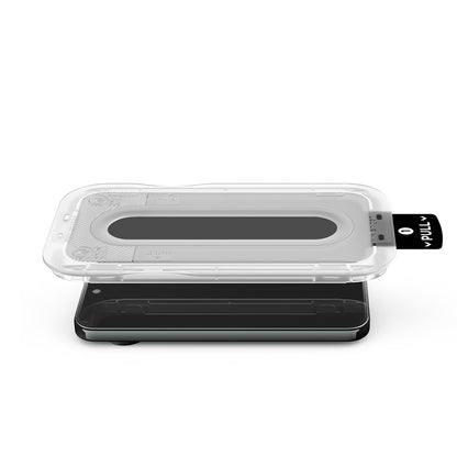 Privacy-skærmbeskyttelsesfilm Spigen GlastR EZ FIT Pro til Google Pixel 11 Pro / 10 Pro, hærdet glas, fuld lim, sæt med 2 stk. AGL11481