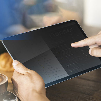 Privacy Techsuit ArmorGlass CrystalHD skærmbeskyttelsesfilm til Samsung Galaxy Tab A11+ / Tab A9+, hærdet glas, fuld lim, sæt med 2 stk.