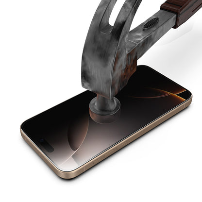 Privacy Techsuit TitanGlass skærmbeskyttelse til Apple iPhone 18 Pro Max, hærdet glas, fuld lim