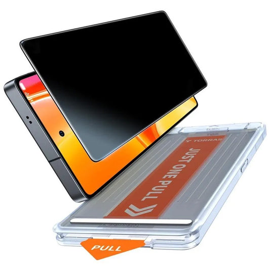 Beskyttelsesfilm til skærm Privacy Torras GlassGo Install Master til Samsung Galaxy S26 Ultra, Hærdet Glas, Full Glue