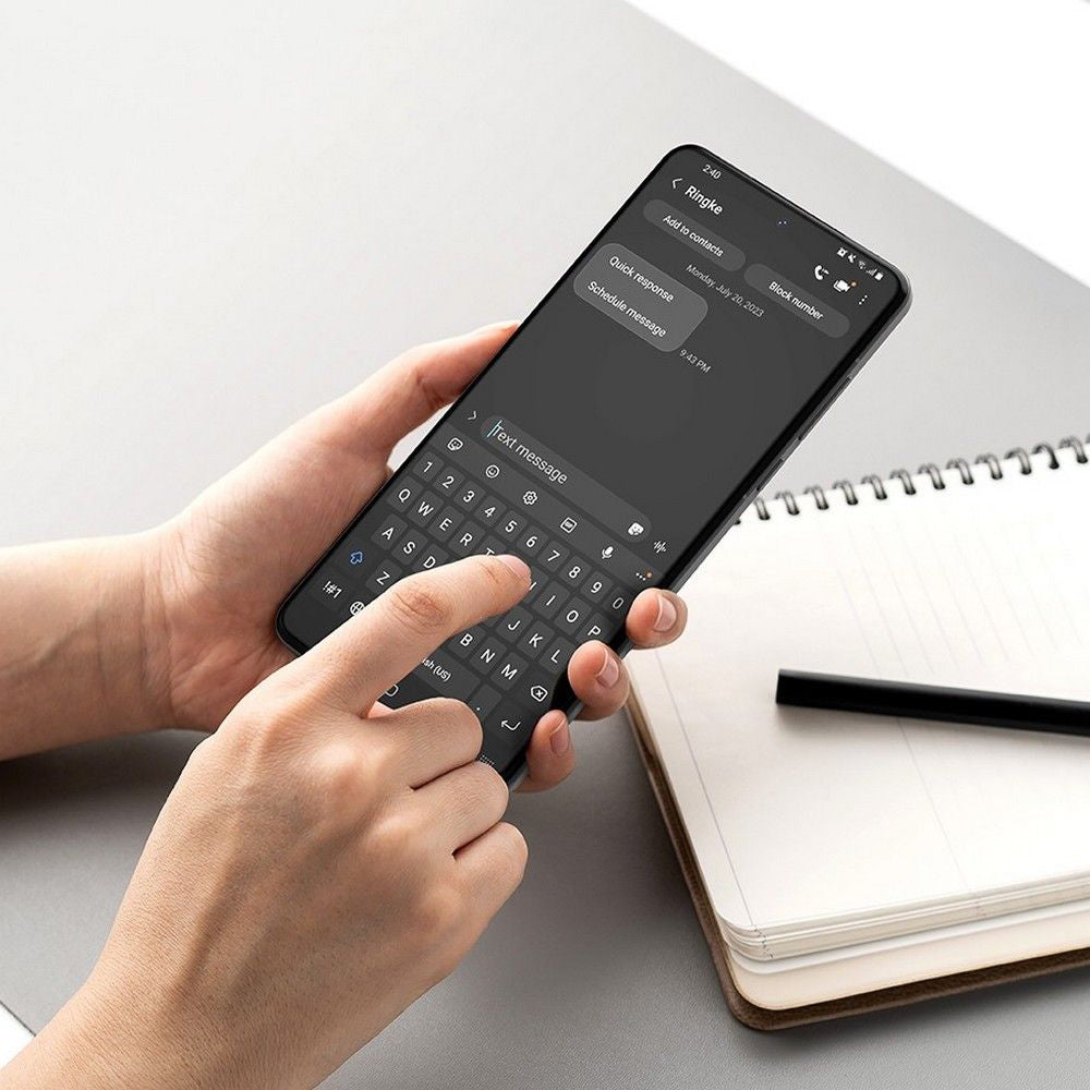 Ringke Dual Easy Skærmbeskytter til OnePlus 13, Plastik, Sæt med 2 stk