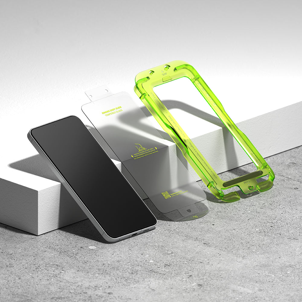 Ringke Easy Slide Screen Protector for Samsung Galaxy A57 5G, Tempered Glass, Full Glue, Set of 2 Pieces