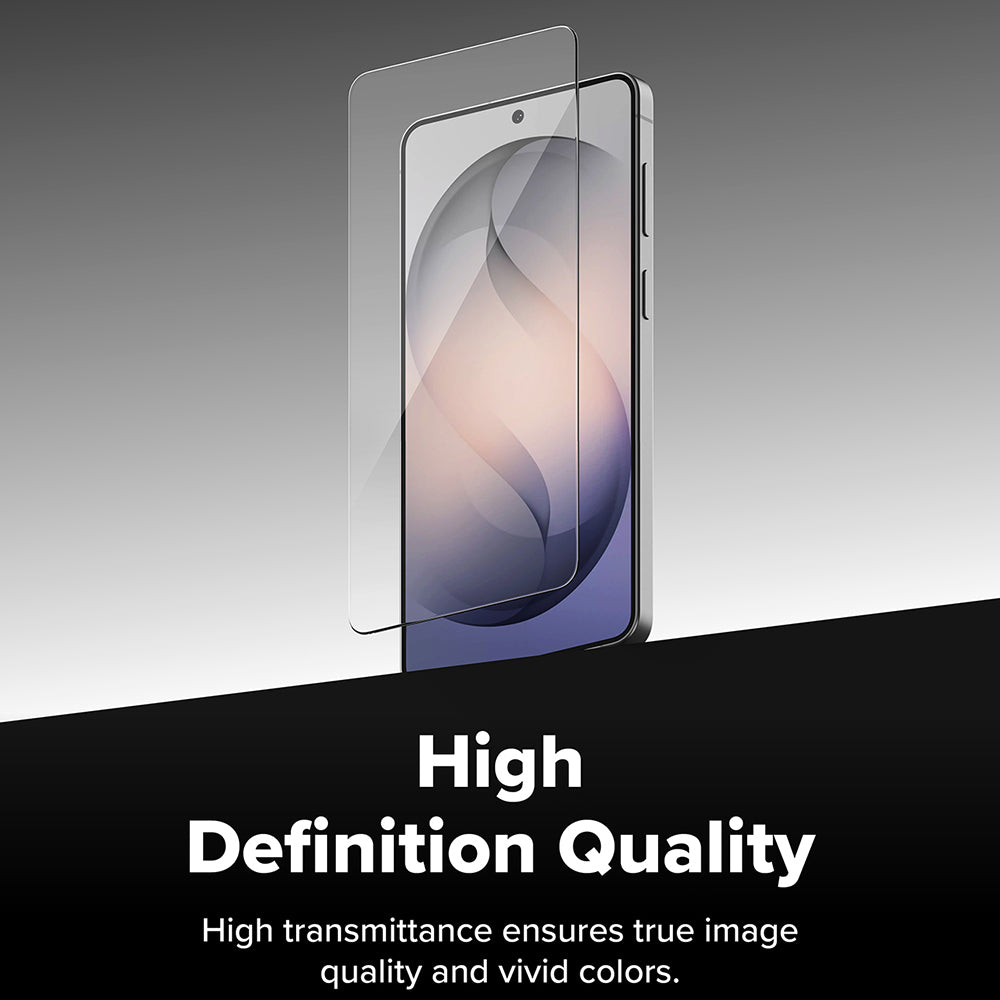 Skærmbeskyttelsesfolie Ringke Easy Slide til Samsung Galaxy S26 S942, Hærdet Glas, Fuldklæbende, Sæt med 2 stykker