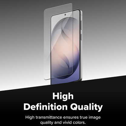 Skærmbeskyttelsesfolie Ringke Easy Slide til Samsung Galaxy S26 S942, Hærdet Glas, Fuldklæbende, Sæt med 2 stykker