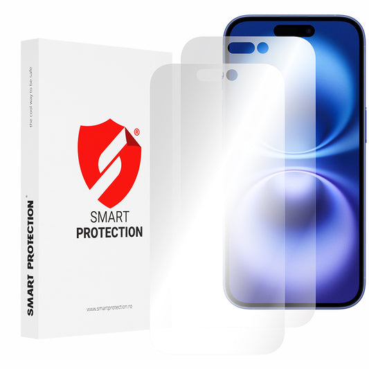Skærmbeskytter Smart Protection Premium Classic til Apple iPhone 16, plastik, sæt med 2 stk.