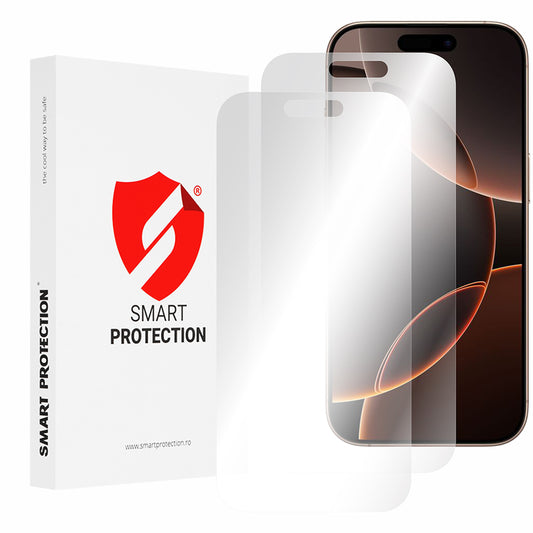 Skærmbeskyttelsesfilm Smart Protection Premium Classic til Apple iPhone 16 Pro Max, plastik, sæt med 2 stk.