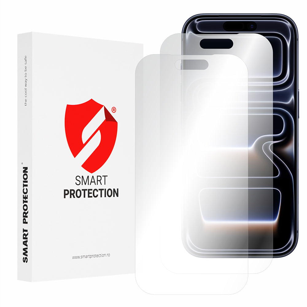 Beskyttelsesfilm Smart Protection Premium Classic til Apple iPhone 17 Pro, Plastik, Sæt med 2 stykker