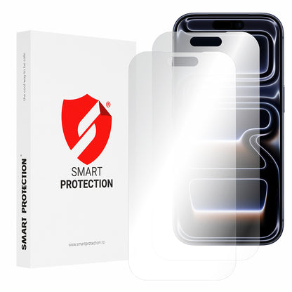 Beskyttelsesfilm Smart Protection Premium Classic til Apple iPhone 17 Pro, Plastik, Sæt med 2 stykker